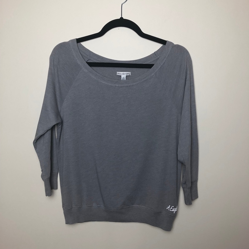 American Eagle Outfitters Sweatshirt 3/4 Sleeve